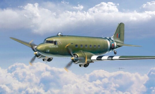 Italeri 1/72 Dakota Mk.III Modellfly Byggesett