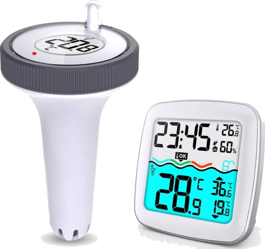 Værstasjon med svømmebassengsensor BD 913 hvit Værstasjon med svømmebassengsensor BD 913 hvit
