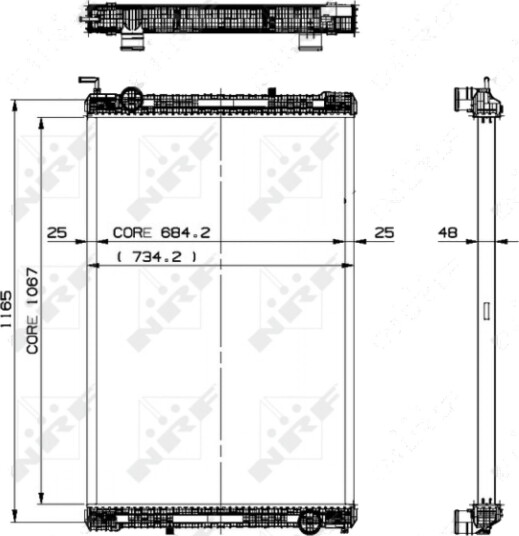 Radiator NRF 509885