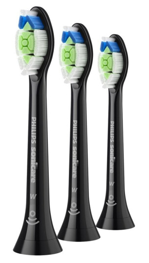 Philips Sonicare Optimal White Brush Heads Black 3pcs