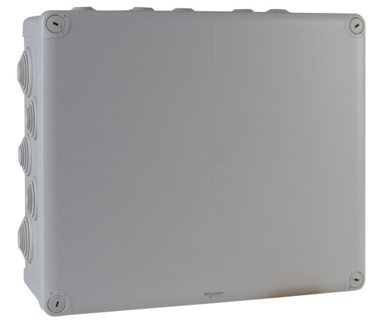 Schneider Electric ENN05019 Koblingsboks grå skrulokk 325 x 275 x 120 mm Installasjonsmaterial