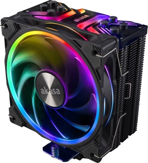 Akasa Soho H4 Plus CPU-Vifte 120mm Luftkjøler med Kobbervarmerør