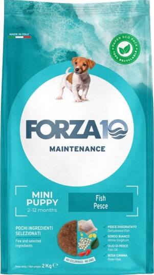 Forza10 Maintenance Dog Tørrfôr Puppy Forza10 Mini Med Fisk 2 kg
