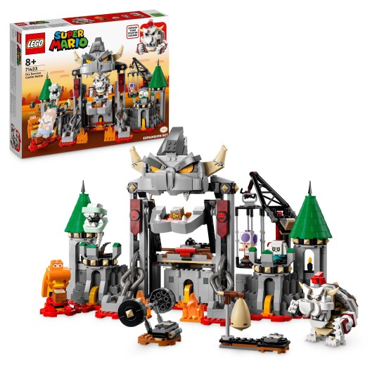 Lego Super Mario Dry Bowsers Slottskamp – Ekstrabanesett 71423