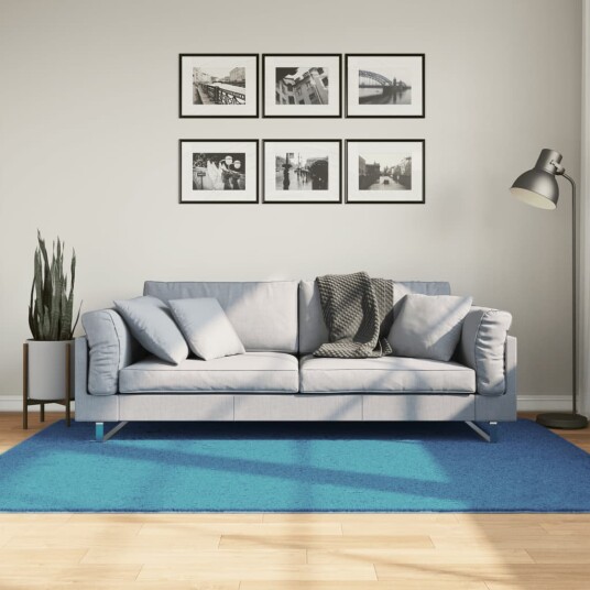  Teppe OVIEDO kort luv turkis 140x200 cm 8721012232020