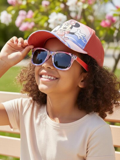 Disney Minni Mus Caps & Solbriller Rosa Disney Minni Mus Caps & Solbriller Rosa