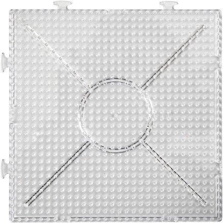Diverse Perleplate stor samling kvadrat størrelse 15x15 cm medium klar 2 stk 1 pk Diverse Perleplate stor samling kvadrat størrelse 15x15 cm medium klar 2 stk 1 pk
