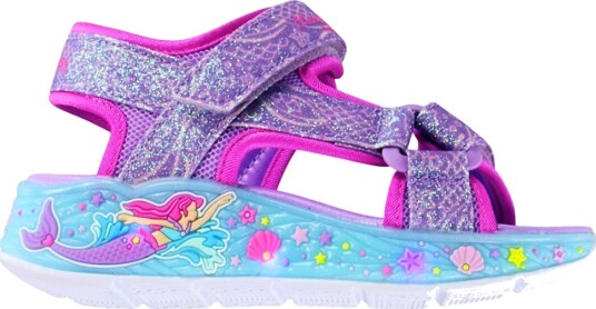 Skechers Sandaler m. Lys Jenter Mermaid Drømmer m. Lys Lav Skechers 30 Sandals Blå Lilla