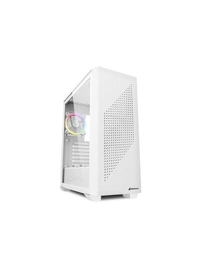 Sharkoon VS9 RGB Midi Tower Kabinett Hvit Sharkoon VS9 RGB Midi Tower Kabinett Hvit