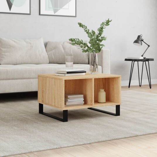 Salongbord sonoma eik 60x50x36,5 cm konstruert tre 8721012109346 Salongbord sonoma eik 60x50x36,5 cm konstruert tre 8721012109346