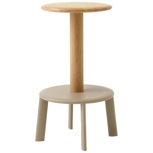 &Tradition Massif AV39 Barstol 65 cm Eik / Gråbeige &Tradition Massif AV39 Barstol 65 cm Eik / Gråbeige