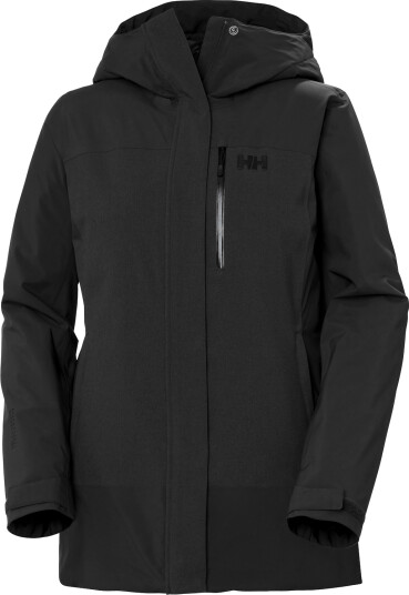 Helly Hansen Women's Snowplay Long Insulated Jacket Black S