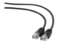 Gembird 3m Cat 5e Koblingskabel RJ-45 Gullbelagt Svart