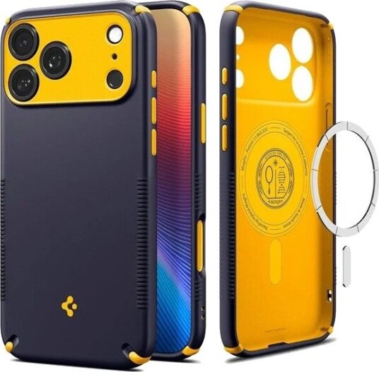 Spigen Nano Pop Hybrid MagSafe Mobildeksel i Blueberry Navy for iPhone 18 Pro Max/17 Pro Max
