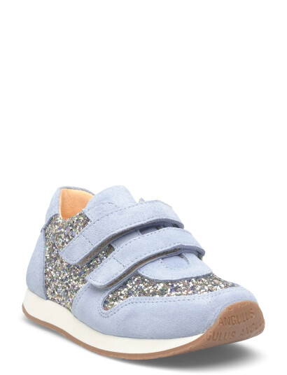 ANGULUS Shoes Flat With Velcro Blue 25