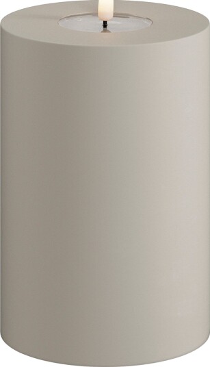 DeluxeHomeart LED utendørs bloklys 10x15 cm Beige
