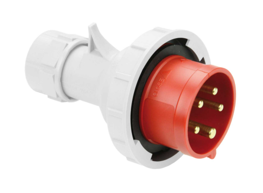 Garo PV 432-6 S Støpsel IP67 5-polet 32 A 400 V rød 6 h er & kabler