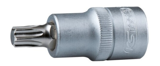 Ks Tools 911.1362, Stikkontakt, 1/2", Imperisk, 1 Hoder, T25, Kromvanadiumstål