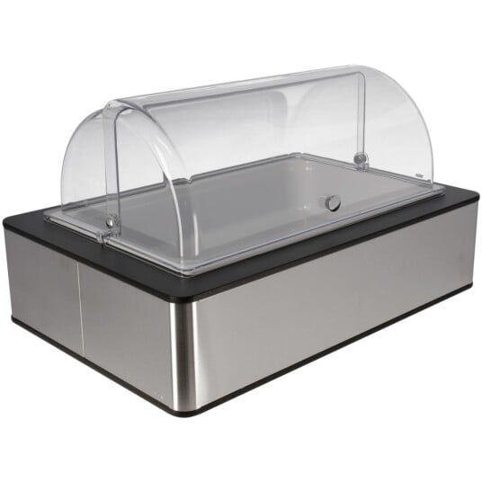 VEGA Buffetsystem komplett Fundale antrasitt 10 cm melamin hvit GN 1/1; Størrelse GN 1/1, 63x42.5x27.4 cm (LxBxH); Antrasitt/Transparent/Hvit; Rektangulær