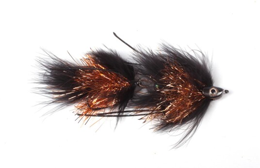 Guideline Scull Bunker Marabou Black/white