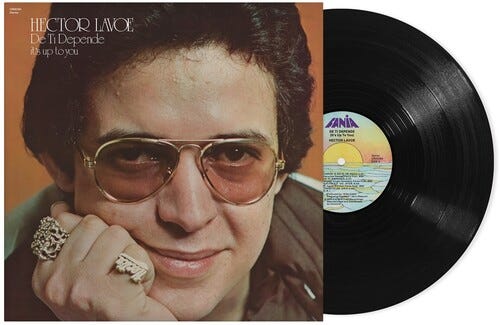 Héctor Lavoe  De Ti Depende (it's Up To You)  LP/Vinyl