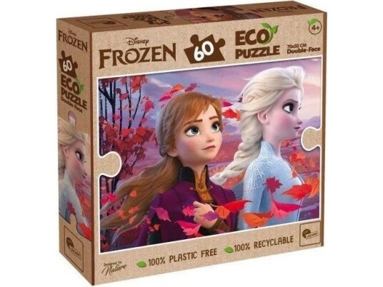 Lisciani Lisciani Disney Puzzle Eco Double-Sided Frozen 60 El.