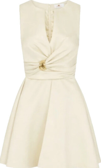 Elisabetta Franchi Dame Kjoler Beige 2XL,