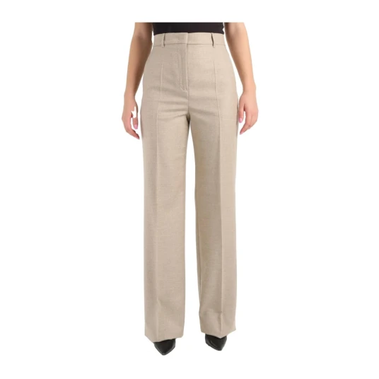 Max Mara Studio Dame Bukser Beige XS
