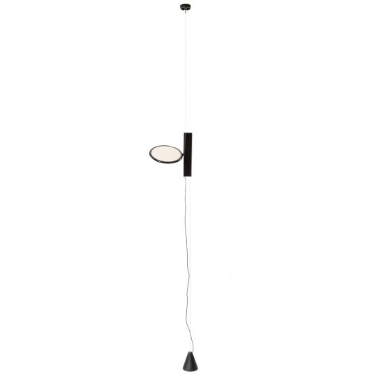 Ok Taklampe LED Sort