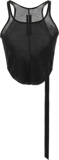 Rick Owens Dame Topper Svart M,