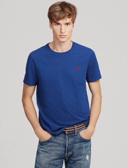 Polo Ralph Lauren 26/1 Jersey-Lsl-Tsh - Blue - S Polo Ralph Lauren 26/1 Jersey-Lsl-Tsh - Blue - S