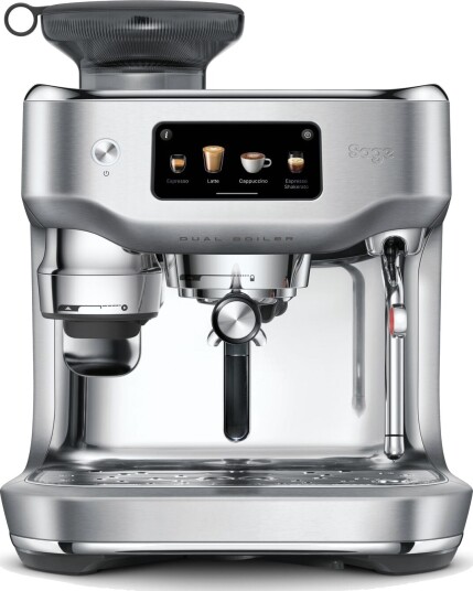 Sage Oracle Dual Boiler Espressomaskin med Innebygd Kaffekvern SES995BSS Sølv Sage Oracle Dual Boiler Espressomaskin med Innebygd Kaffekvern SES995BSS Sølv