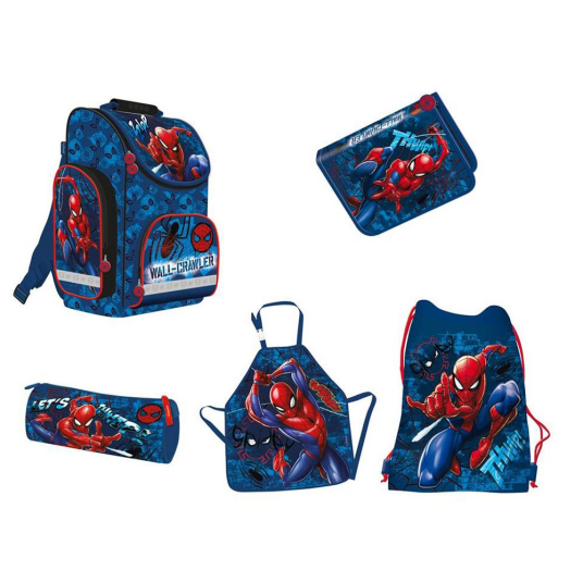 Marvel Spiderman Skoleveskesett 5 deler