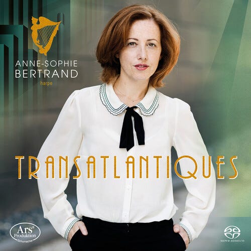 AnneSophie Bertrand Elliott Carter  Heritage Transatlantique  CD