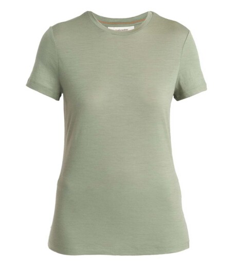 Icebreaker Women's Merino 150 Tech Lite III Short Sleeve Tee Lichen XS, Lichen