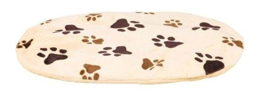 Trixie Joey Hundeseng Oval 70x47 cm Beige Fleece