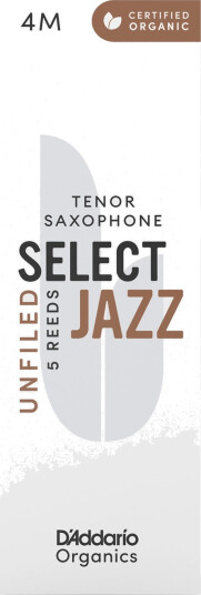 D'Addario Woodwinds Orrs05tsx4m 5-Pk 4m Org. Select Jazz Un-Filed Tenor-Sax