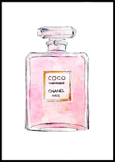 Chanel Perfume Plakat