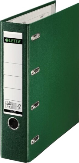 Leitz Hevarmbuefil Bokryggbredde: 75 Mm For A5 148 X 210 Mm Kapasitet: 1000 Ark Landskap Grønn