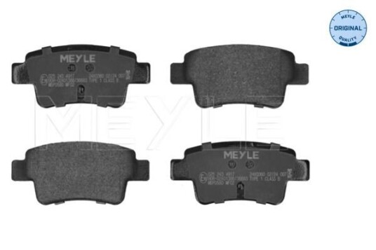 Bremseklosser MEYLE 025 243 4917