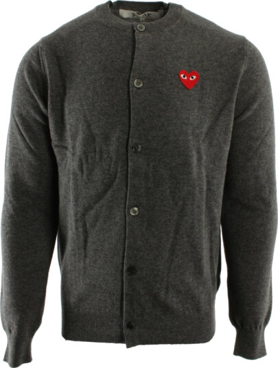 Comme des Garçons Herre Strikkevarer Grå XS,