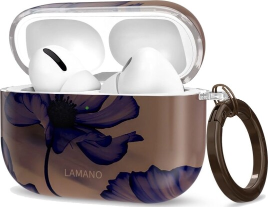 Tech-Protect Lamano Case for AirPods Pro 1 / 2 Brown and Purple