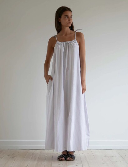 STUDIO FEDER Rigmor Dress White M