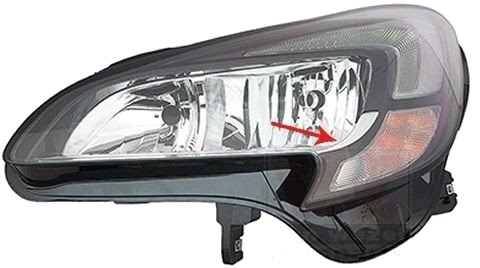 VAN WEZEL 3804963 Frontlykter