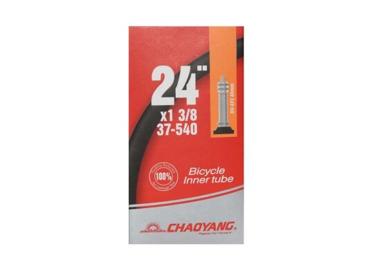 Chaoyang slange 24"x1 3/8 autoventil 40 mm Chaoyang slange 24"x1 3/8 autoventil 40 mm