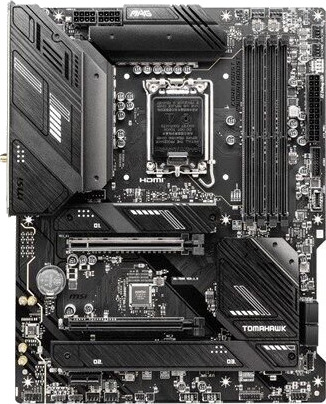 MSI MAG B760 TOMAHAWK Hovedkort ATX med Wi-Fi 6E og DDR5 Minne MSI MAG B760 TOMAHAWK Hovedkort ATX med Wi-Fi 6E og DDR5 Minne