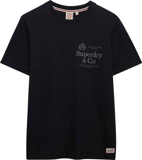 Superdry T skjorte 1954 Company Relaxed Tee Blå