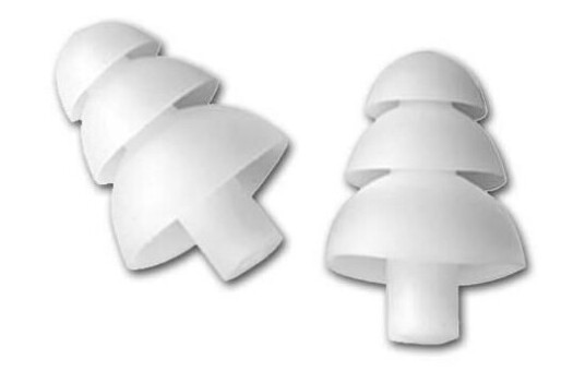 Shure Triple Flange Silicon Sleeves 3 Par / 6 Stk