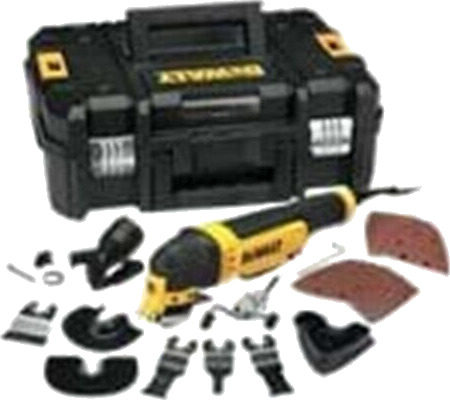 Dewalt DWE315KT Multiverktøy 300W med AC Strømforsyning Dewalt DWE315KT Multiverktøy 300W med AC Strømforsyning