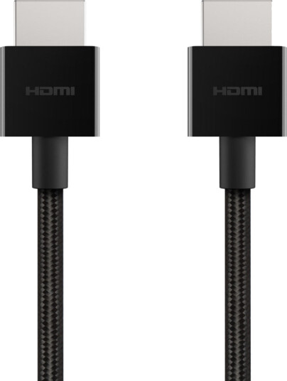 Belkin HDMI 2.1 Kabel 2 m med 8K Støtte - Svart Belkin HDMI 2.1 Kabel 2 m med 8K Støtte - Svart